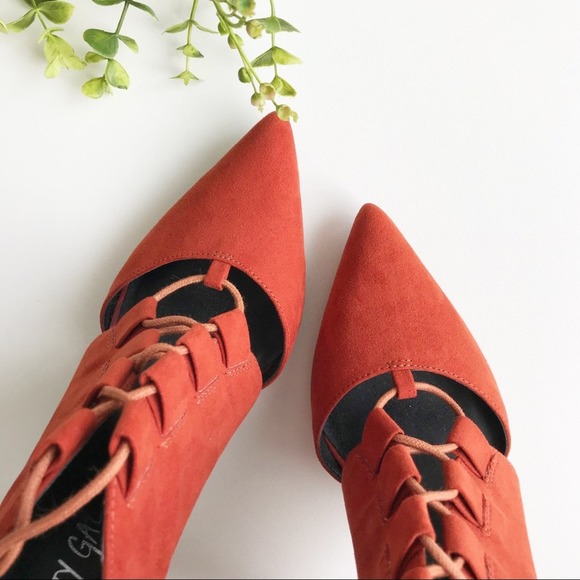 NWOT Nasty Gal | Point It Out Lace-Up Heels | 7.5 - Picture 6 of 12